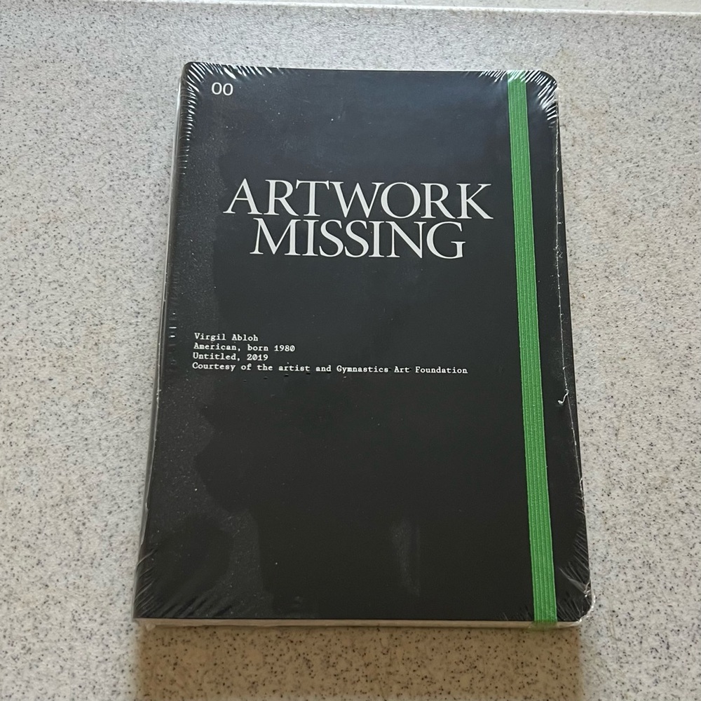 Virgil Abloh designed notebook